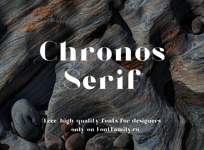 Chronos Serif Font