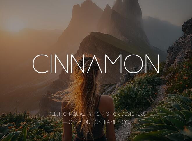 Cinnamon Font