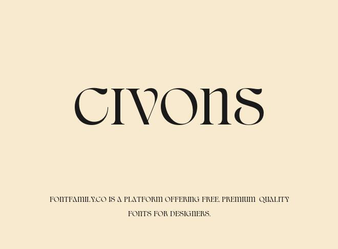 Civons Font