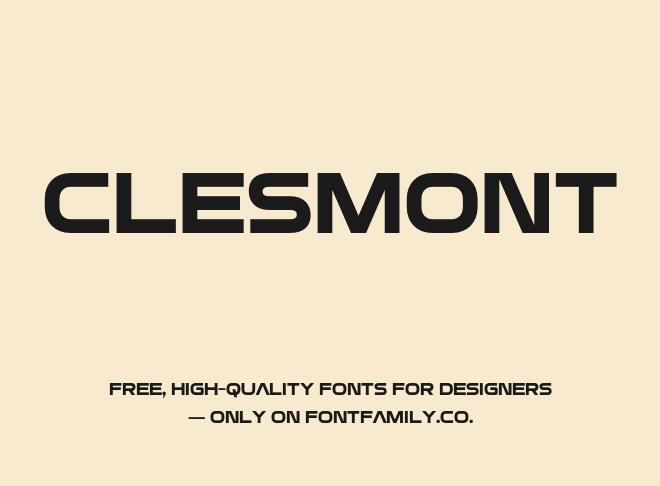 Clesmont Font
