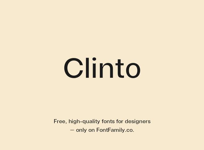Clinto Font