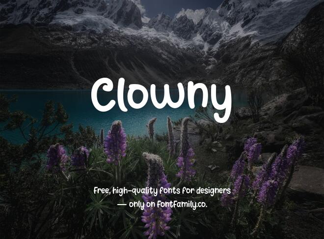 Clowny Font