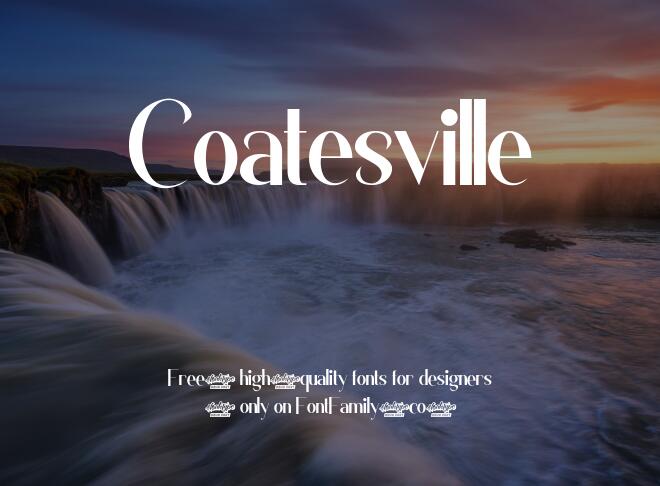 Coatesville Font