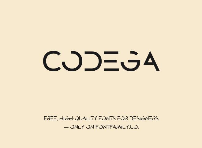 Codega Font