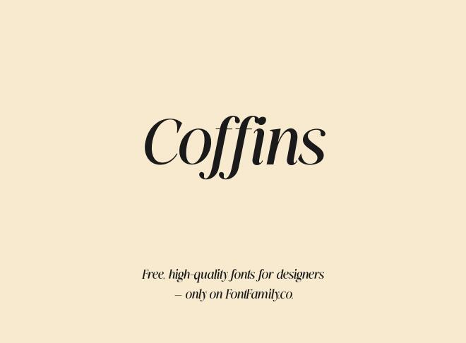 Coffins Font
