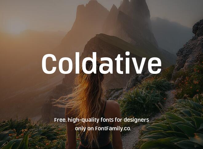 Coldative Font
