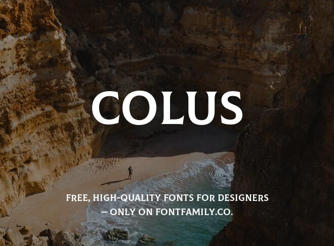 Colus Font