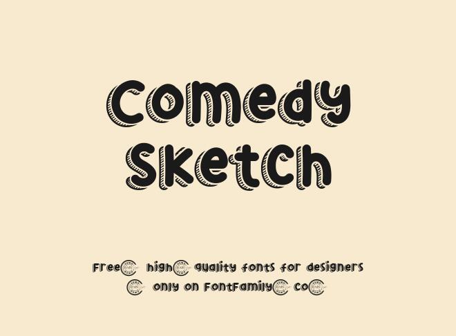 Comedy Sketch Font
