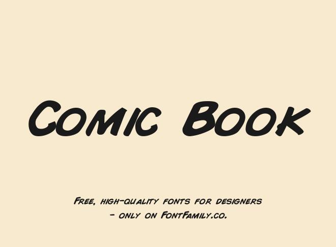 Comic Book Font