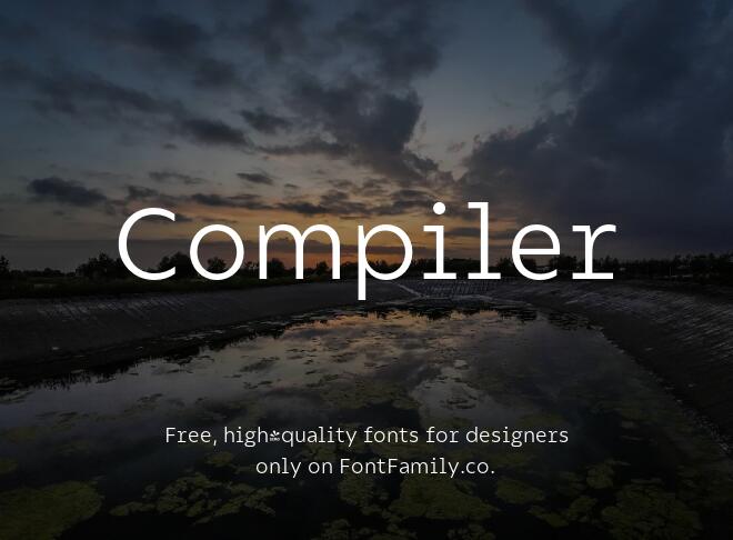 Compiler Font