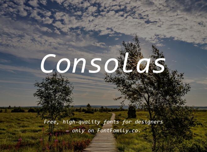 Consolas Font