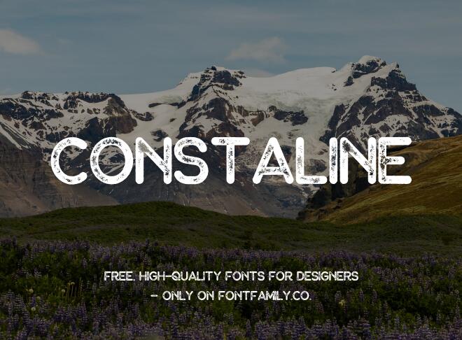 Constaline Font