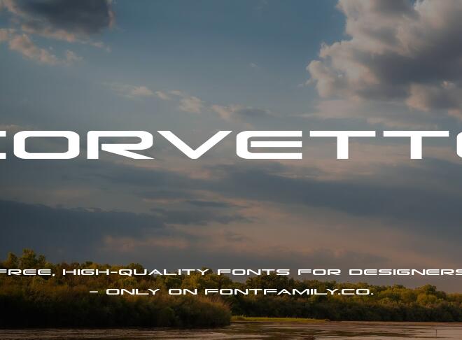 Corvette Font