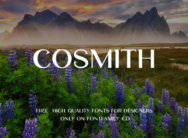 Cosmith Font