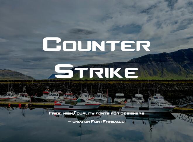 Counter Strike Font