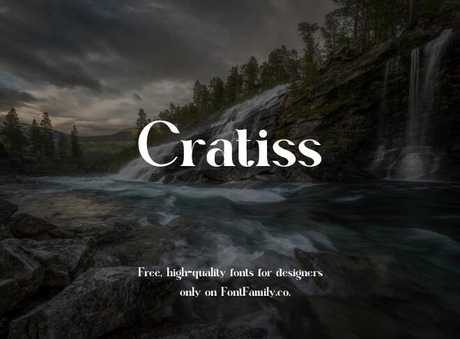 Cratiss Font