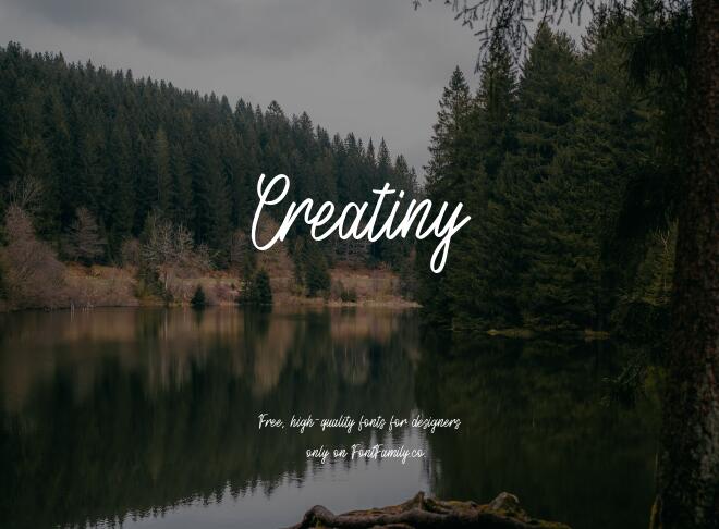 Creatiny Font