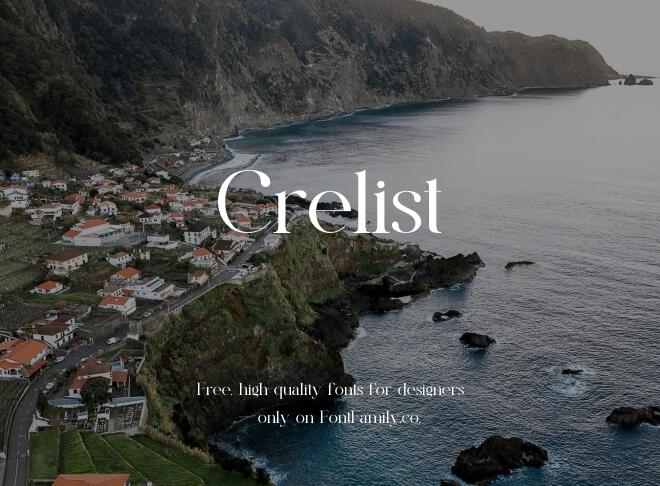 Crelist Font