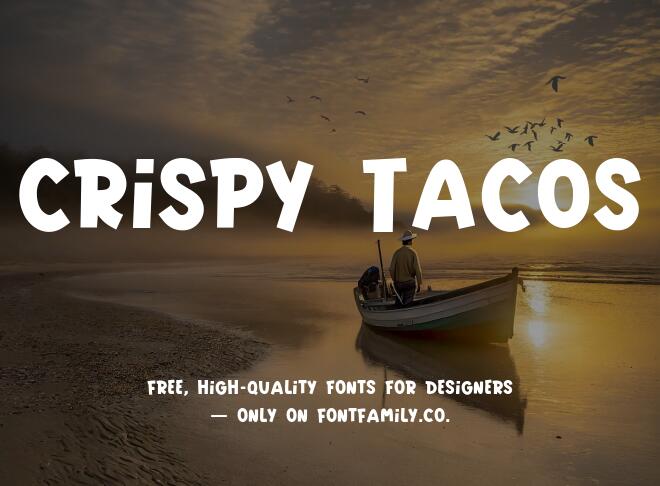 Crispy Tacos Font