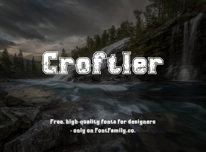 Croftler Font