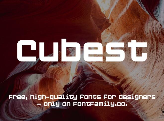 Cubest Font
