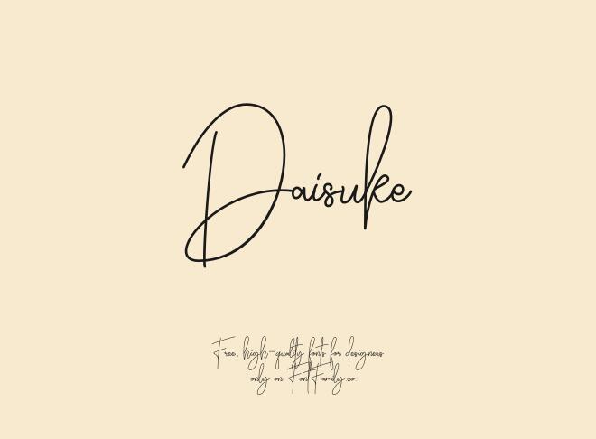 Daisuke Font