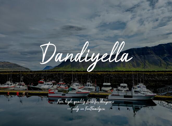 Dandiyella Font