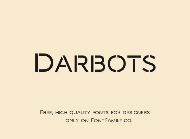Darbots Font