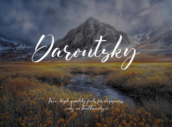 Darontsky Font