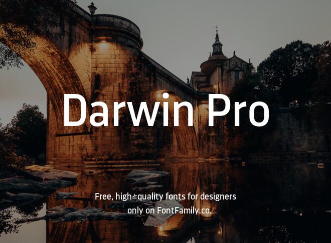 Darwin Pro Font