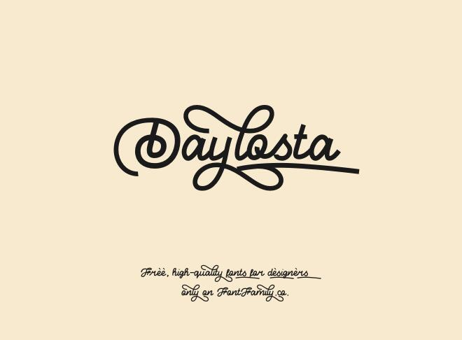 Daylosta Font