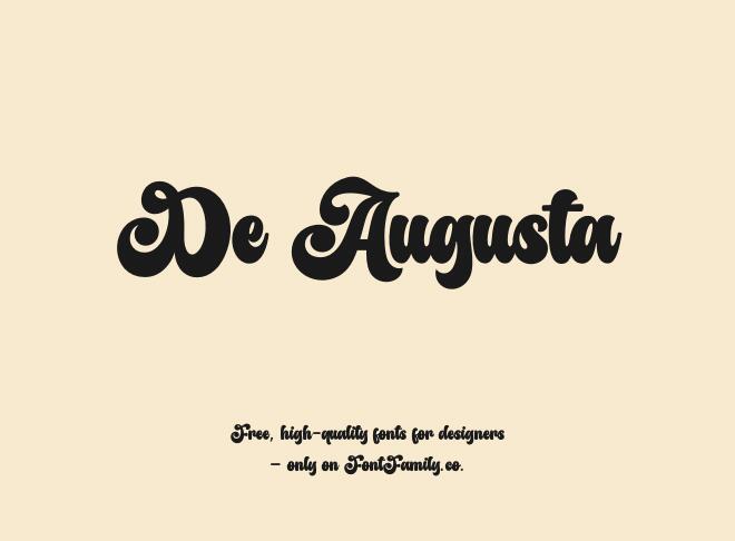 De Augusta Font