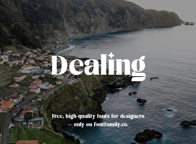 Dealing Font