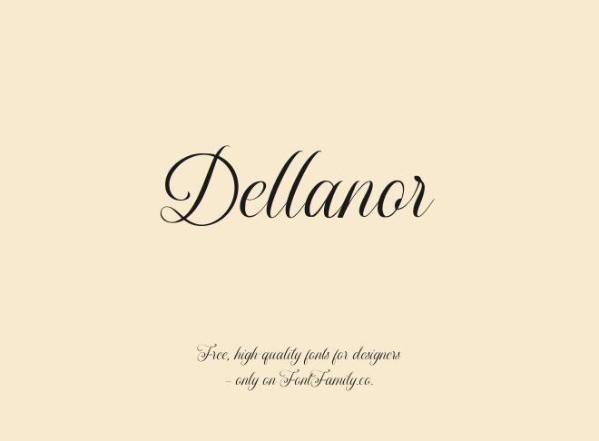 Dellanor Font