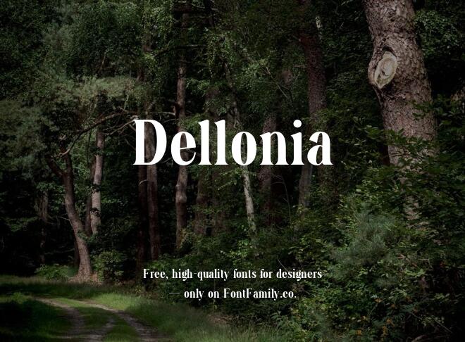 Dellonia Font