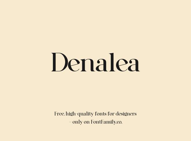 Denalea Font