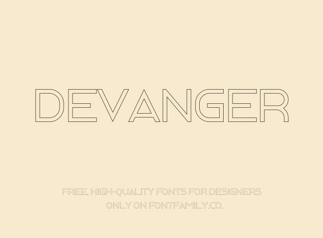 Devanger Font
