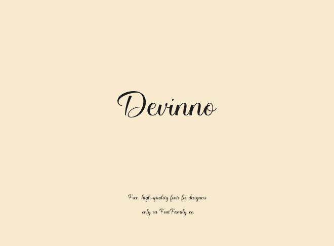 Devinno Font