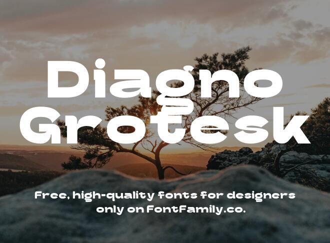 Diagno Grotesk Font