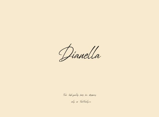 Dianella Font