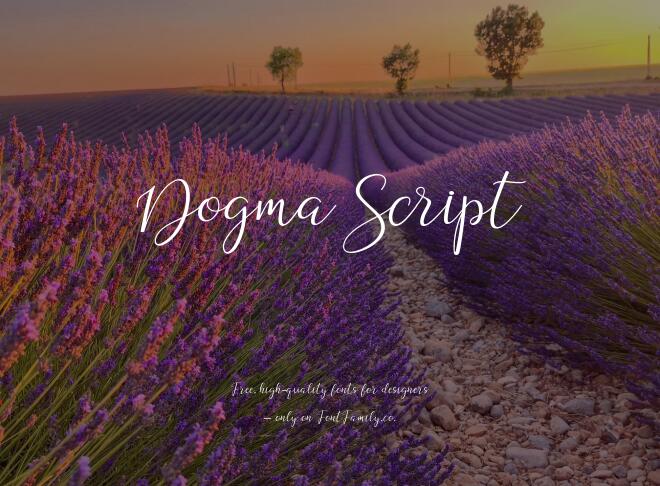 Dogma Script Font