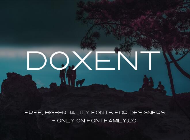 Doxent Font
