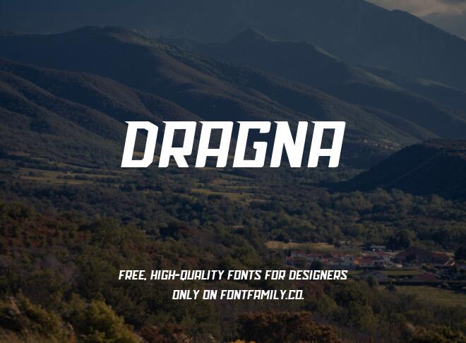 Dragna Font