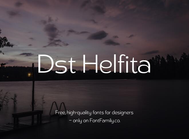 Dst Helfita Font