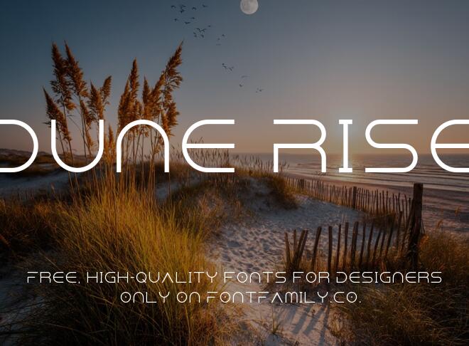 Dune Rise Font