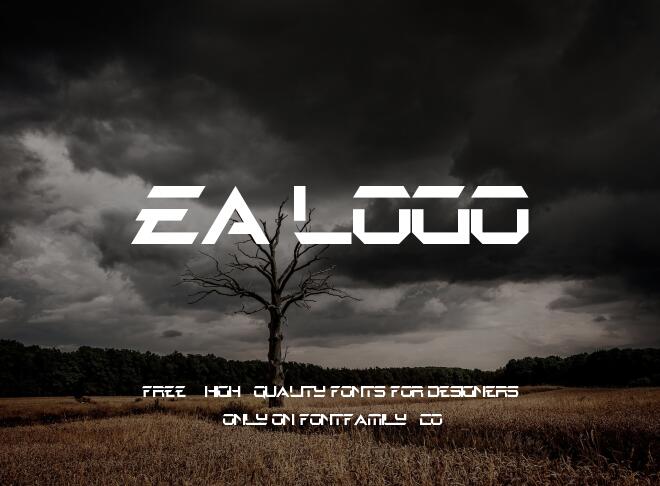Ea Logo Font