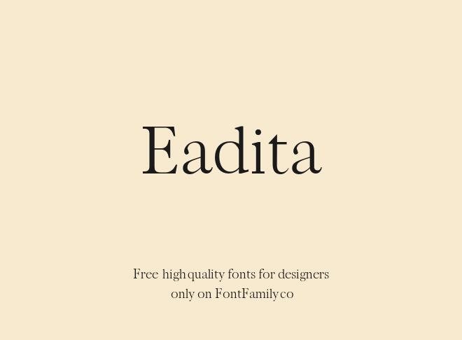 Eadita Font