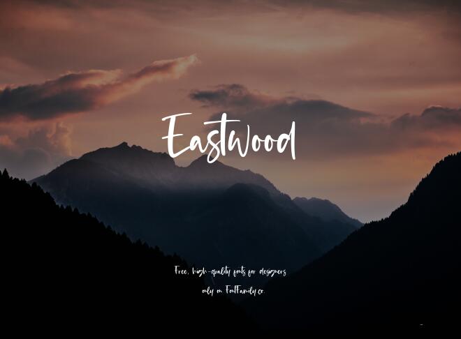 Eastwood Font