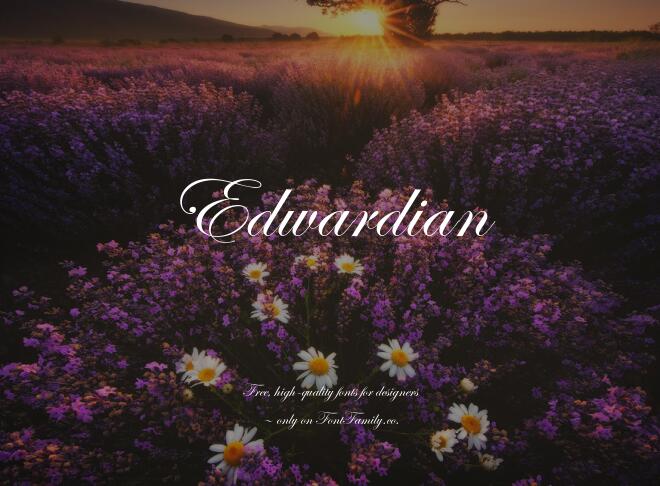 Edwardian Font