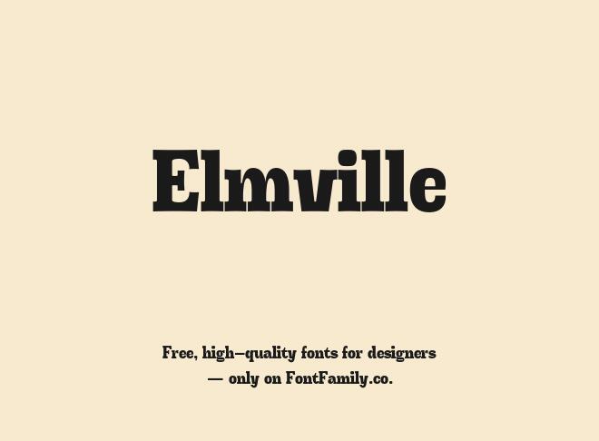 Elmville Font